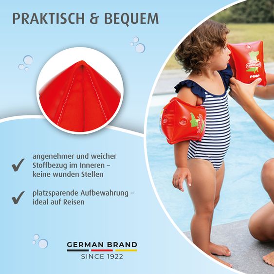 Reer Brassards De Natation myswimbuddy De 1 An - 6 Ans (11 Kg - 30 Kg) - Rouge