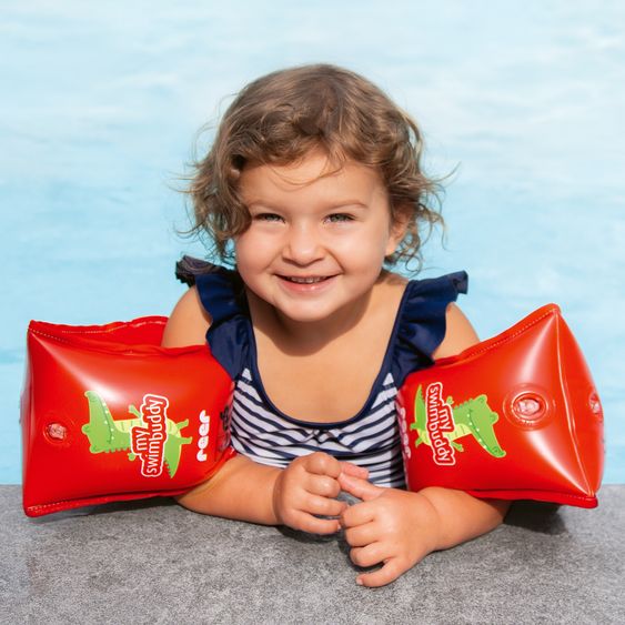 Reer myswimbuddy water wings from 1 year - 6 years (11 kg - 30 kg) - red