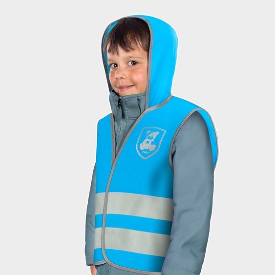 Reer Sicherheitsweste MyBuddyGuard - Monster - Blau