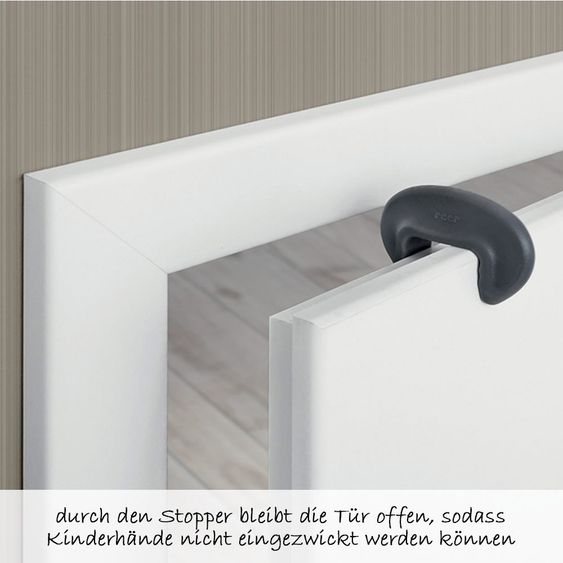 Reer Türstopper DesignLine - 2er Pack - Anthrazit