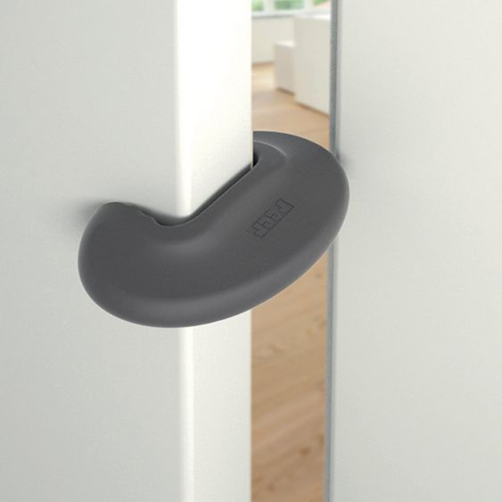 Reer Türstopper DesignLine - 2er Pack - Anthrazit
