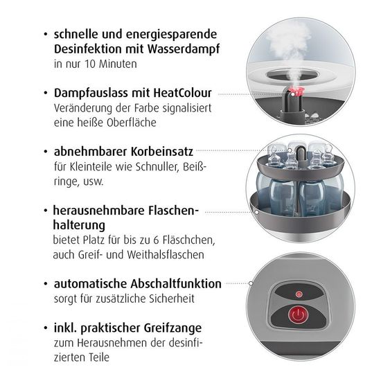 Reer Vaporisator VapoMax - Weiß Anthrazit