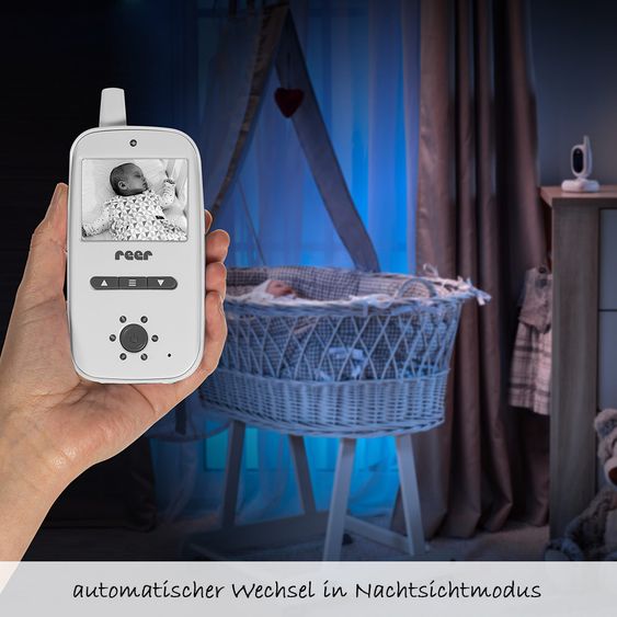 Reer Video-Babyphone BabyCam - digital 2,4 Zoll