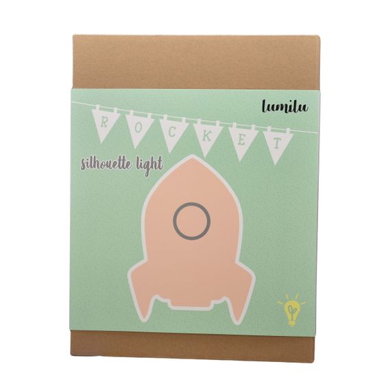 Reer Wall night light Lumilu Silhouette Light - Rocket