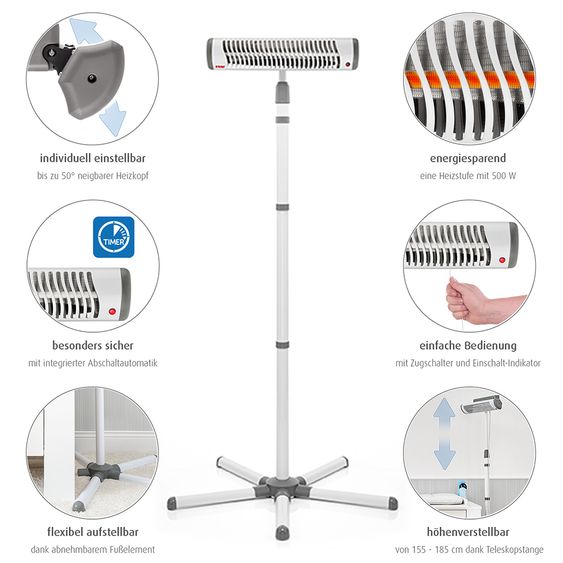 Reer Easy Heat Flex with stand