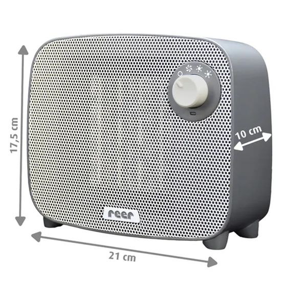 Reer Wrap Radiant Heater / Fan Heater 3in1 FeelWell Air - Grey White