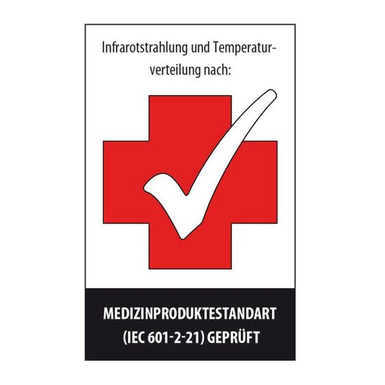 Reer Wickelheizstrahler mit Abschaltautomatik - Chrom