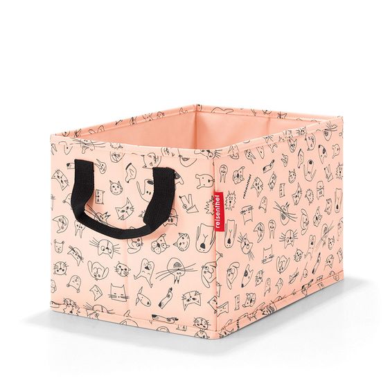 Reisenthel Aufbewahrungsbox Storagebox Kids - Cats & Dogs - Rose