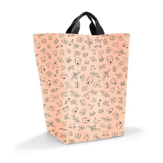 Reisenthel Aufbewahrungskorb Storagesac Kids - Cats & Dogs - Rose