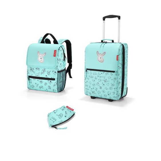 Reisenthel Reiseset 3-tlg. - Cats & Dogs - Mint