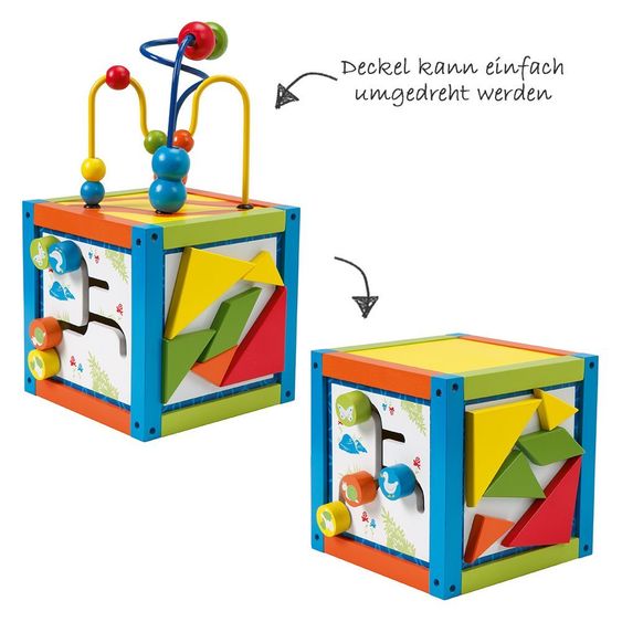 Roba Activity motor cube - Multicolor Small