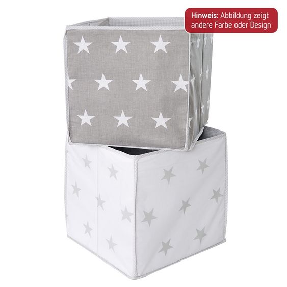 Roba Storage box Little Stars - White