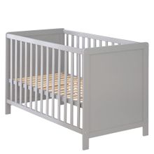 Beistellbett und Kinderbett Hamburg 60 x 120 cm - Taupe