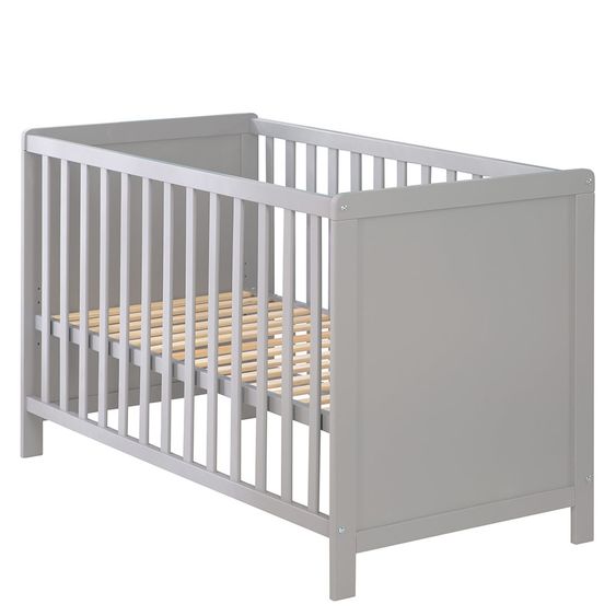 Roba Piumino e lettino Hamburg incl. materasso 60 x 120 cm - tortora