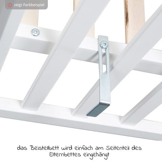 Roba Piumino e lettino Hamburg incl. materasso 60 x 120 cm - tortora