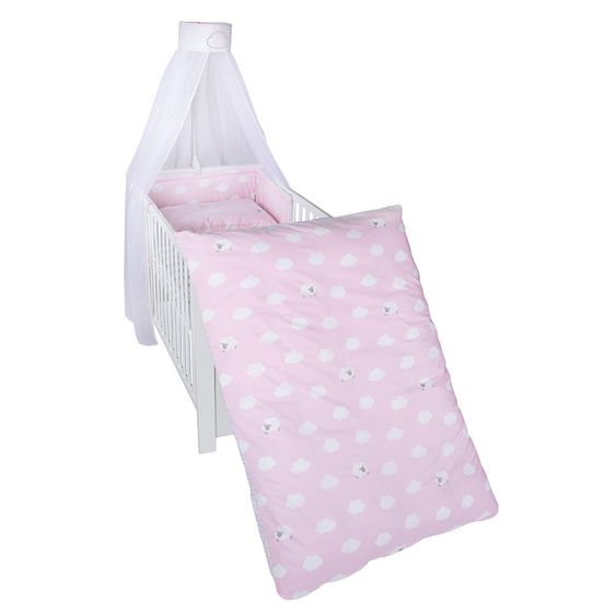 Roba Bettwäsche-Set - Kleine Wolke - Rosa