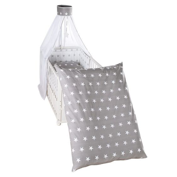 Roba Set di biancheria da letto - Piccole stelle - Grigio
