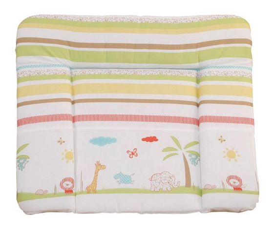 Roba Folien-Wickelauflage Soft - Dschungelbaby