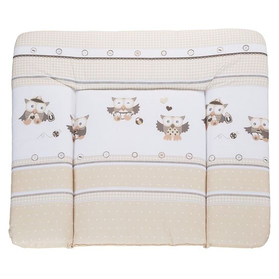 Roba Folien-Wickelauflage Soft - Eulenbabys - Beige