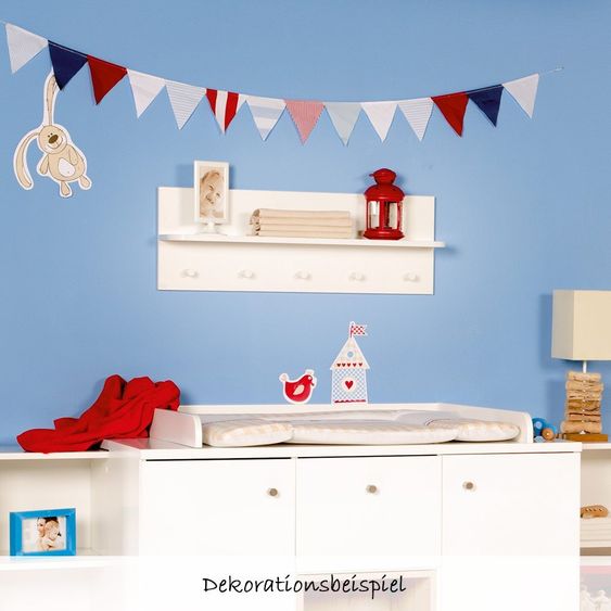 Roba Garderobe Universal - Alba Weiß