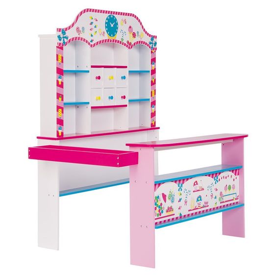 Roba Kaufladen Candyshop - Weiß Pink