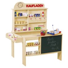 Kaufladen mit Tafel inkl. Zubehör