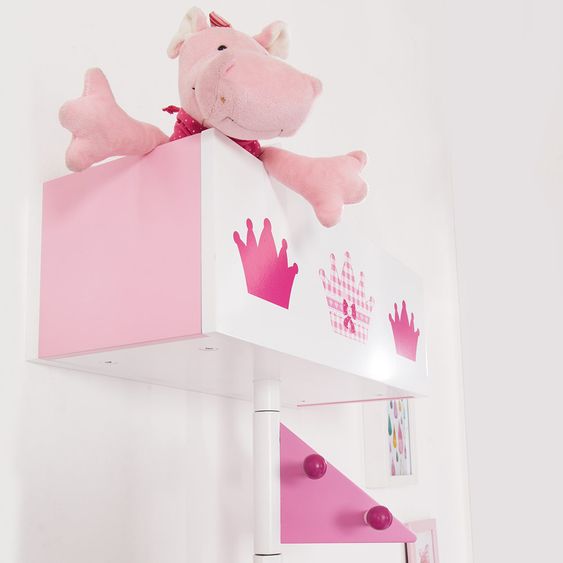 Roba Kindergarderobe - Krone - Rosa
