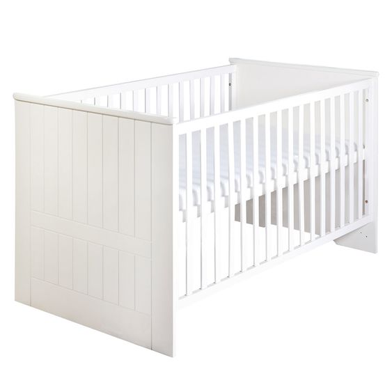 Roba Kinderzimmer Dreamworld 3 mit 3-türigem Schrank, Bett, Wickelkommode