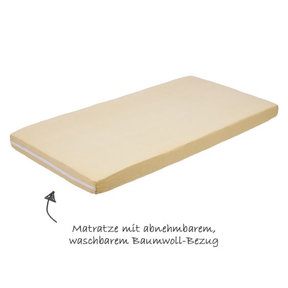 Roba Kinderzimmer Olaf 14-tlg. mit 3-türigem Schrank inkl. Textilkollektion Indibär