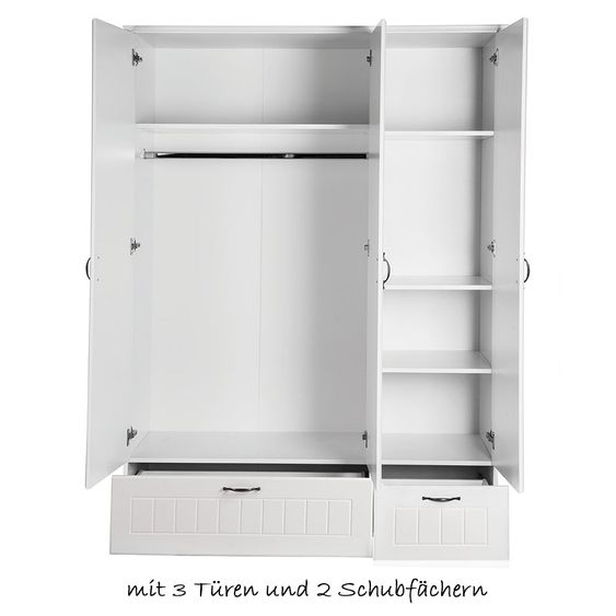 Roba Kleiderschrank Constantin 3-türig