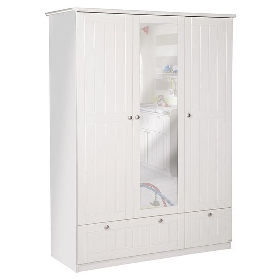 Roba Wardrobe Dreamworld 3 with mirror 3-doors