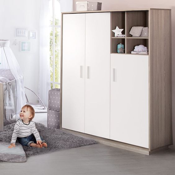 Roba Kleiderschrank Olaf 3-türig