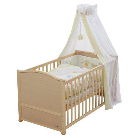 Roba Komplett-Bett Lukas Natur 70 x 140 cm - Glücksbringer