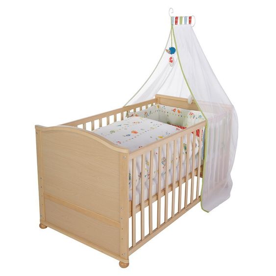Roba Komplett-Bett Lukas Natur 70 x 140 cm - Waldhochzeit