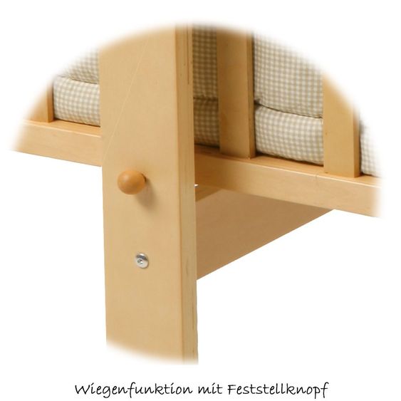 Roba Komplett-Wiege Natur - Liebhabär