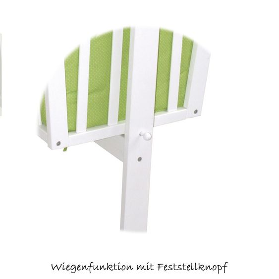 Roba Komplett-Wiege Weiß - Waldhochzeit