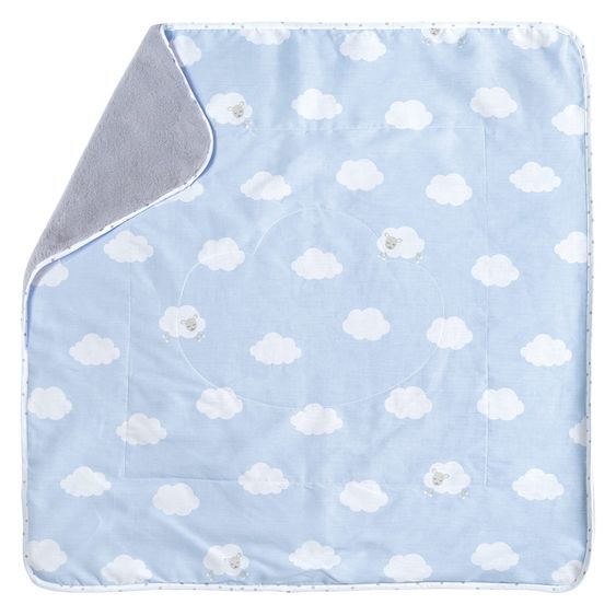 Roba Kuscheldecke 80 x 80 cm - Kleine Wolke - Blau