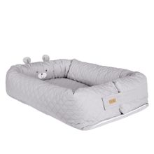 Kuschelnest Baby-Lounge - Roba Style Sammy - Silbergrau