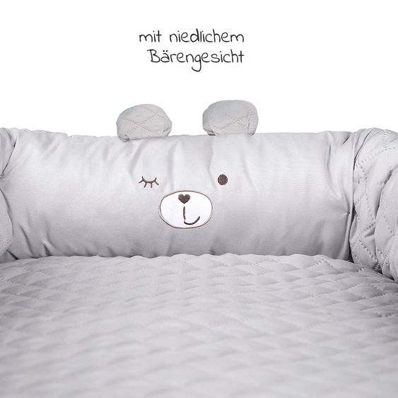 Roba Kuschelnest Baby-Lounge - Roba Style Sammy - Silbergrau