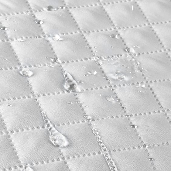 Roba Box bianco - 3 altezze regolabili e materasso per box 75 x 100 cm - Roba Style - Grigio