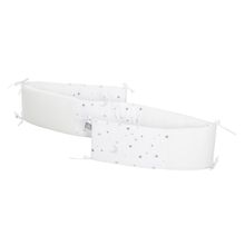 Paracolpi per lettino Easy Air safe asleep con inserti in mesh 170 x 16 cm - Sternenzauber - Grigio