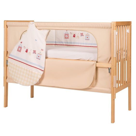 Roba Room Bed Natur für Boxspringbett inkl. Zubehör 60 x 120 cm - Sunny Day