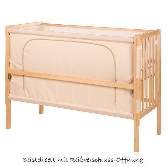 Roba Room Bed Natur für Boxspringbett inkl. Zubehör 60 x 120 cm - Sunny Day