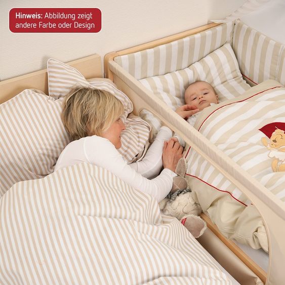 Roba Room Bed Natur für Boxspringbett inkl. Zubehör 60 x 120 cm - Sunny Day