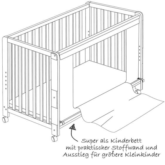 Roba Room Bed Weiß inkl. Zubehör 60 x 120 cm - Adam & Eule