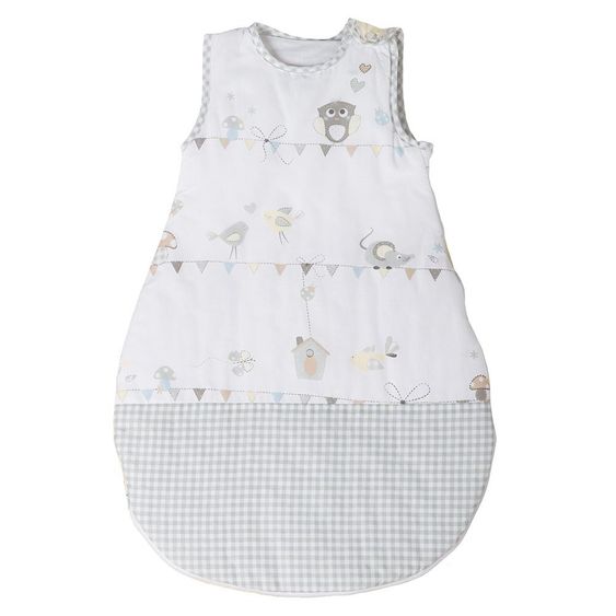 Roba Sleeping bag - Wiesenglück White - Gr. 70 cm