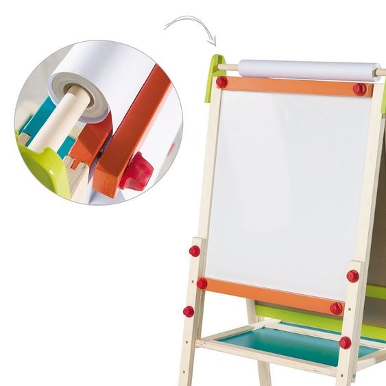 Roba Stand blackboard height adjustable with paper roll - fox & owl