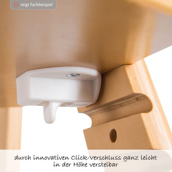 Roba Treppen-Hochstuhl Sit Up Click mit Essbrett - Taupe