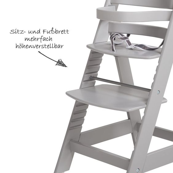 Roba Treppen-Hochstuhl Sit Up III - Grau