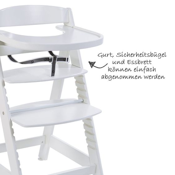 Roba Sit Up Maxi stair high chair - White